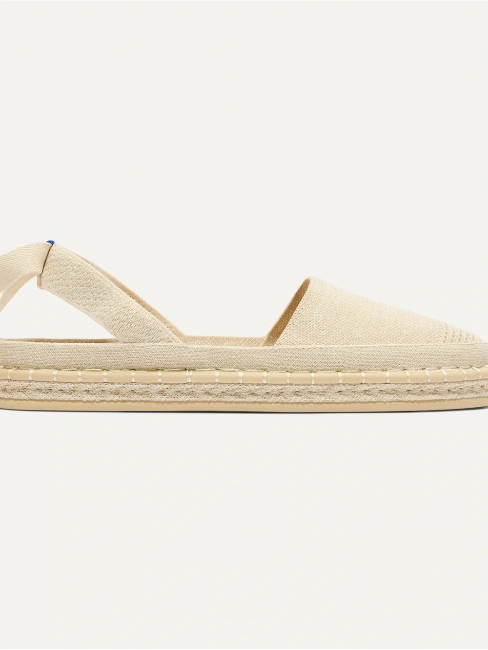 Rothy's The D'Orsay Espadrille seashell size 9.5
